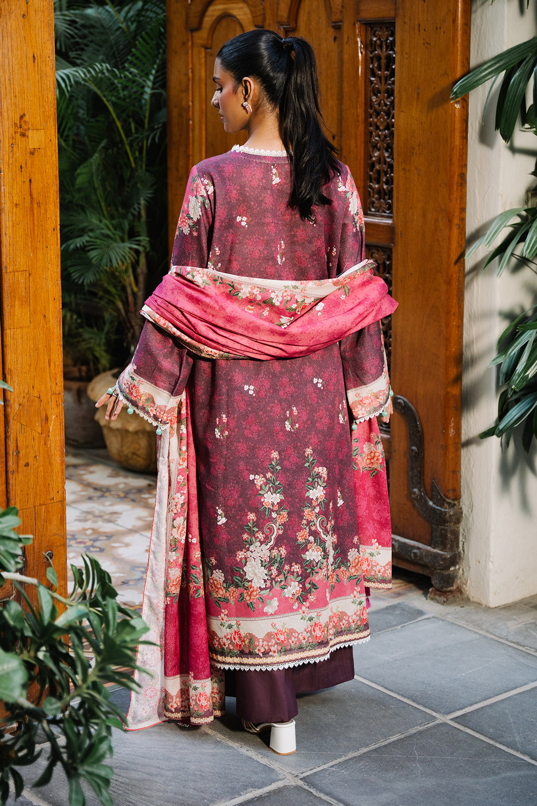 Zellbury | Unstitched 3 Piece Karandi | Shirt Shalwar Dupatta - 0301 -  Zellbury Women Essential Unstitched - Original Designer Dress - House of Maryam