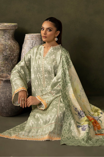 Zellbury | Unstitched 3 Piece Viscose | Shirt Shalwar Dupatta - 0306 -  Zellbury Women Essential Unstitched - Original Designer Dress - House of Maryam