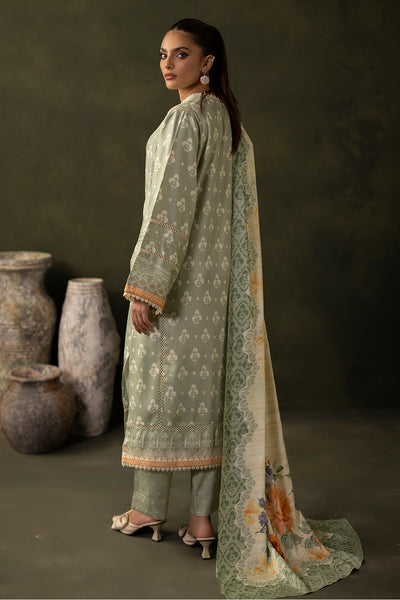 Zellbury | Unstitched 3 Piece Viscose | Shirt Shalwar Dupatta - 0306 -  Zellbury Women Essential Unstitched - Original Designer Dress - House of Maryam
