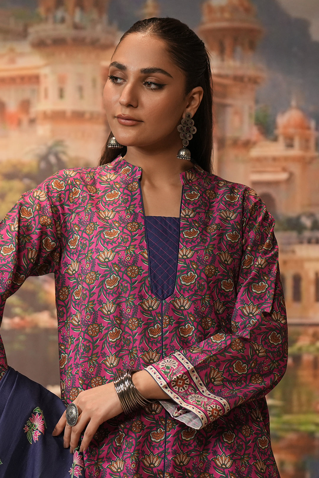 Zellbury | Unstitched 3 Piece Khaddar | Shirt Shalwar Dupatta - 0357 -  Zellbury Women Essential Unstitched - Original Designer Dress - House of Maryam