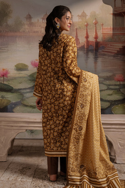 Zellbury | Unstitched 3 Piece Khaddar | Shirt Shalwar Dupatta - 0362 -  Zellbury Women Essential Unstitched - Original Designer Dress - House of Maryam