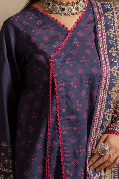 Zellbury | Unstitched 3 Piece Khaddar | Shirt Shalwar Dupatta - 0363 -  Zellbury Women Essential Unstitched - Original Designer Dress - House of Maryam