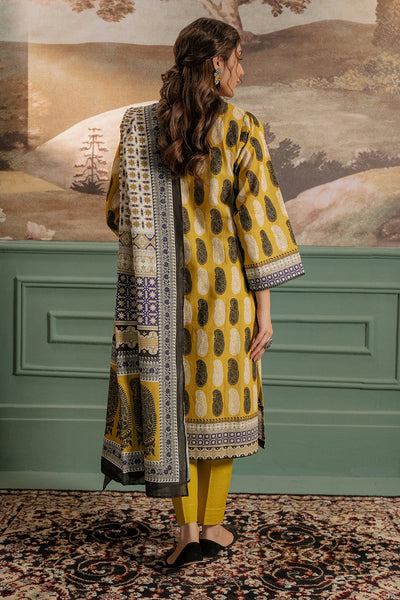 Zellbury | Unstitched 3 Piece Khaddar | Shirt Shalwar Dupatta - 0371 -  Zellbury Women Essential Unstitched - Original Designer Dress - House of Maryam