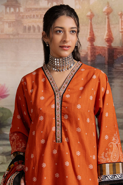 Zellbury | Unstitched 3 Piece Khaddar | Shirt Shalwar Shawl - 0391 -  Zellbury Women Essential Unstitched - Original Designer Dress - House of Maryam