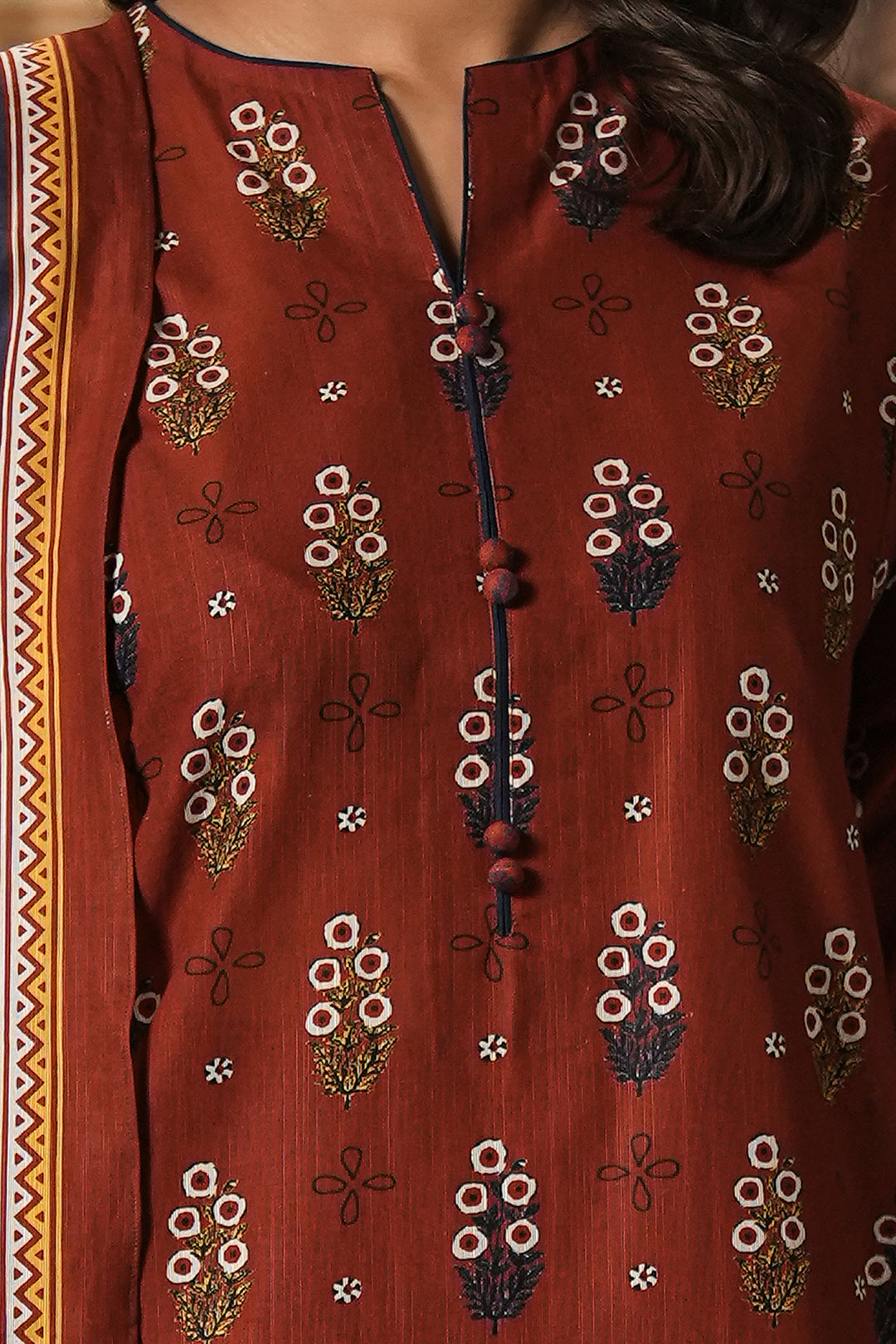 Zellbury | Unstitched 3 Piece Khaddar | Shirt Shalwar Dupatta - 0394 -  Zellbury Women Essential Unstitched - Original Designer Dress - House of Maryam