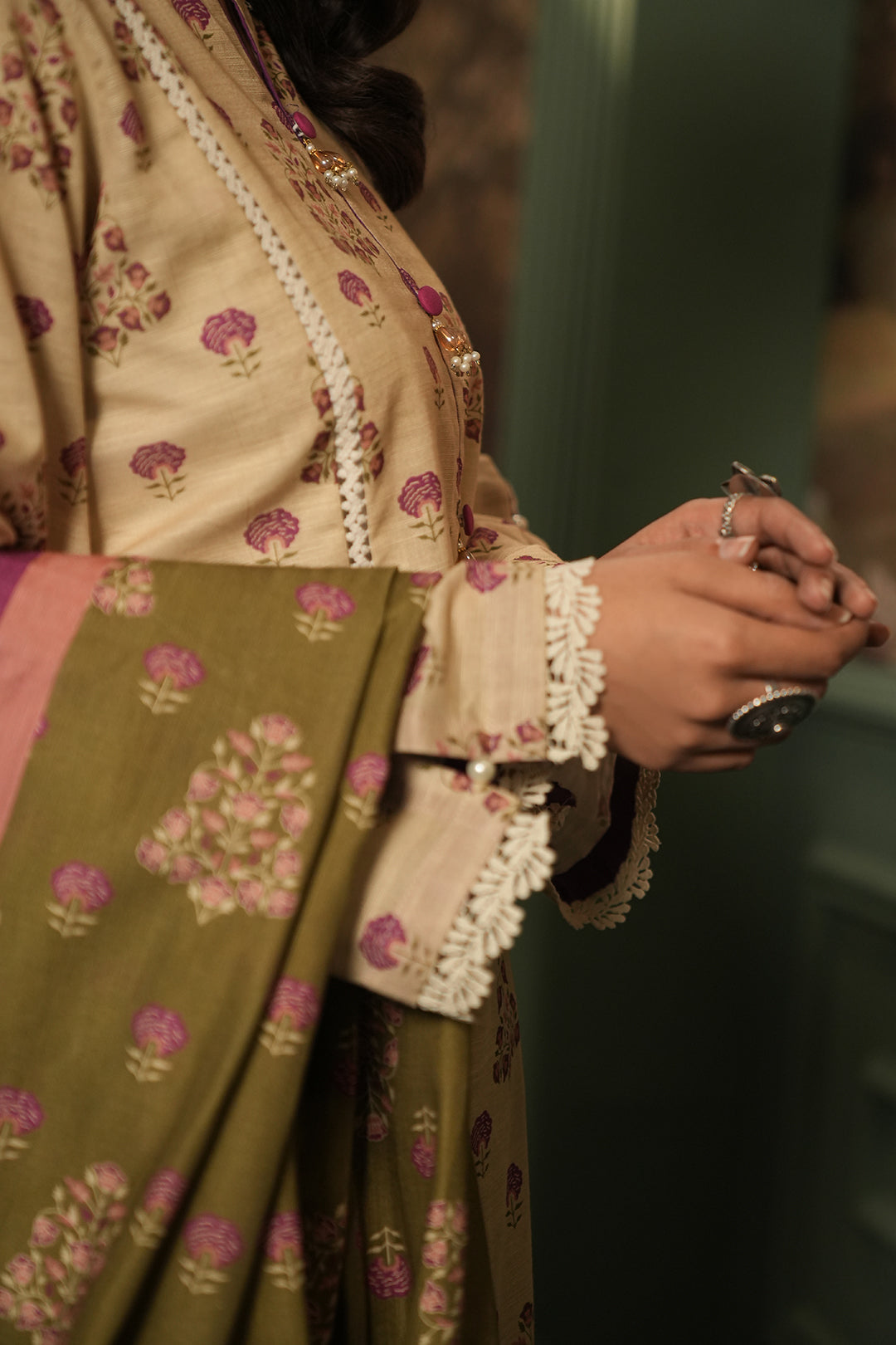 Zellbury | Unstitched 3 Piece Khaddar | Shirt Shalwar Dupatta - 0444 -  Zellbury Women Essential Unstitched - Original Designer Dress - House of Maryam