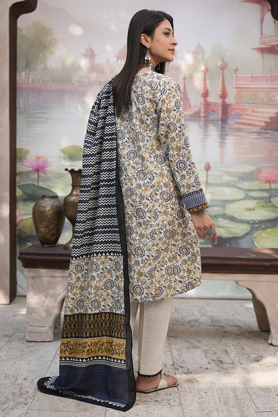 Zellbury | Unstitched 3 Piece Khaddar | Shirt Shalwar Dupatta - 0452 -  Zellbury Women Essential Unstitched - Original Designer Dress - House of Maryam