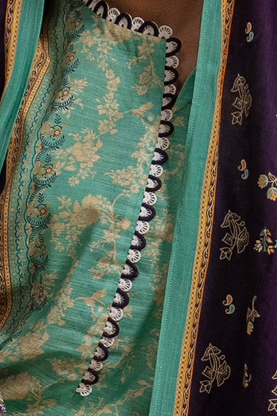 Zellbury | Unstitched 3 Piece Khaddar | Shirt Shalwar Dupatta - 0455 -  Zellbury Women Essential Unstitched - Original Designer Dress - House of Maryam