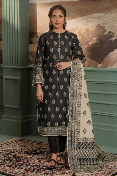 Zellbury | Unstitched 3 Piece Khaddar | Shirt Shalwar Dupatta - 0461 -  Zellbury Women Essential Unstitched - Original Designer Dress - House of Maryam