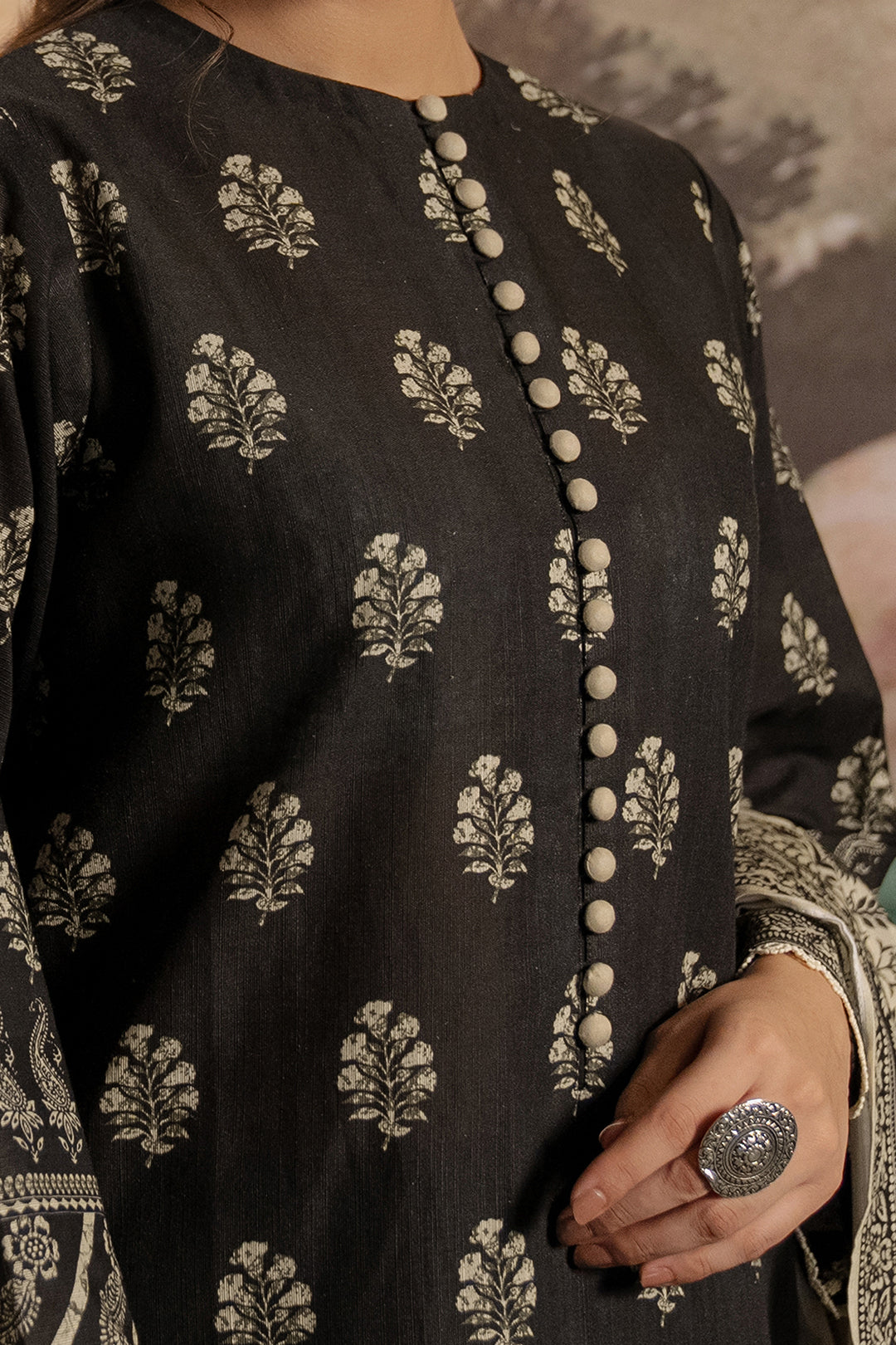 Zellbury | Unstitched 3 Piece Khaddar | Shirt Shalwar Dupatta - 0461 -  Zellbury Women Essential Unstitched - Original Designer Dress - House of Maryam
