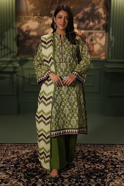 Zellbury | Unstitched 3 Piece Khaddar | Shirt Shalwar Dupatta - 0463 -  Zellbury Women Essential Unstitched - Original Designer Dress - House of Maryam