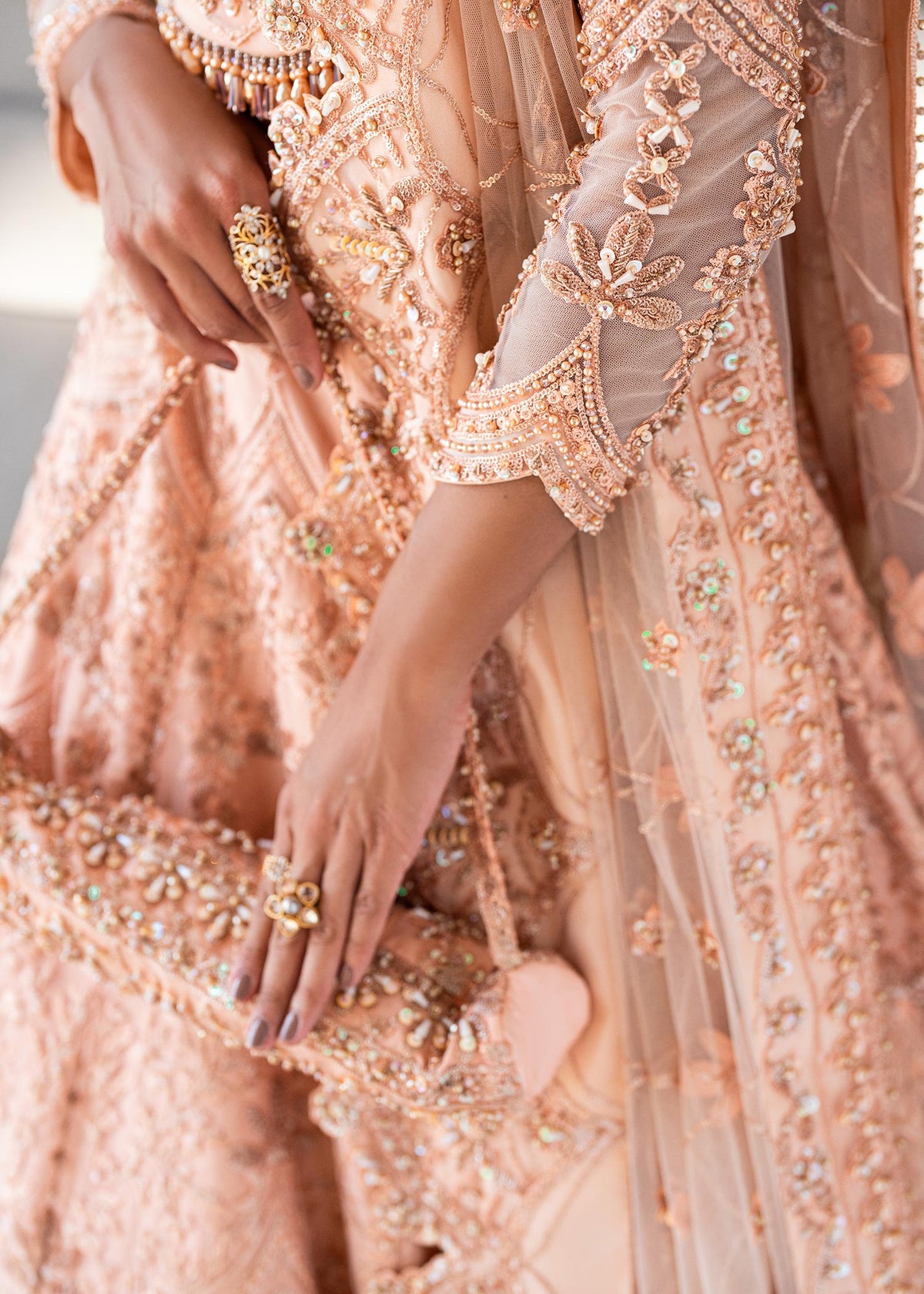 Waqas Shah | Amariage Luxury Formals | Coral Bliss -  Waqas Shah Ladies Clothes - Original Designer Dress - House of Maryam