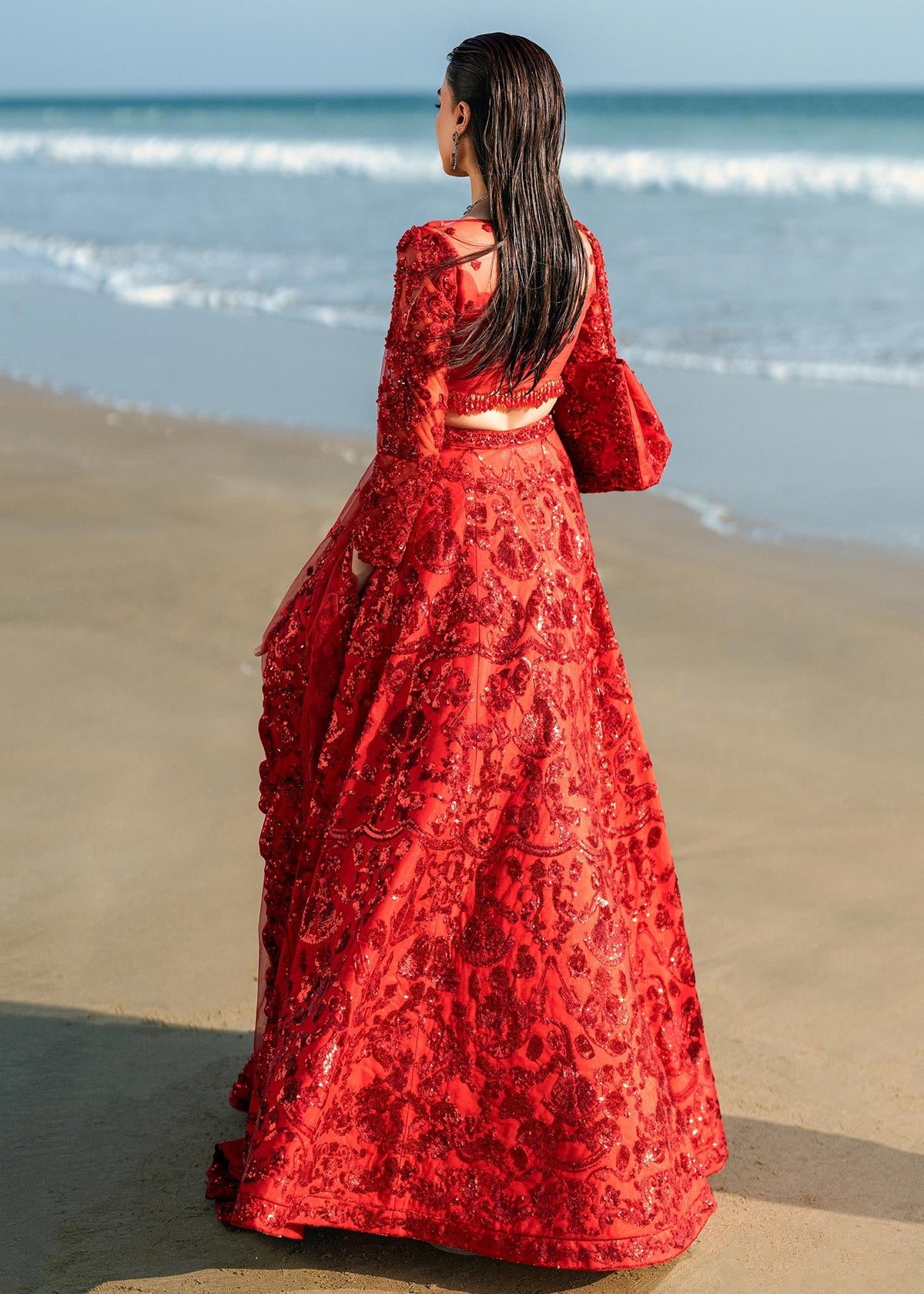 Waqas Shah | Amariage Luxury Formals | Ruby -  Waqas Shah Ladies Clothes - Original Designer Dress - House of Maryam