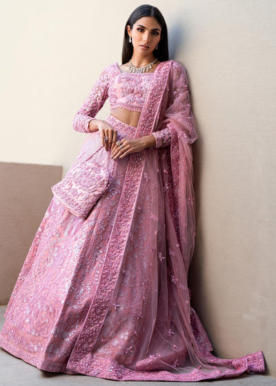 Waqas Shah | Amariage Luxury Formals | Crystal Blush -  Waqas Shah Ladies Clothes - Original Designer Dress - House of Maryam
