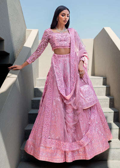 Waqas Shah | Amariage Luxury Formals | Crystal Blush -  Waqas Shah Ladies Clothes - Original Designer Dress - House of Maryam