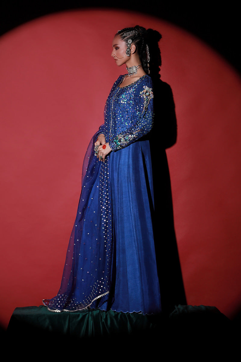 Wardha Saleem | Meeram Festive Formals | Neel -  Wardha Saleem Ladies Clothes - Original Designer Dress - House of Maryam