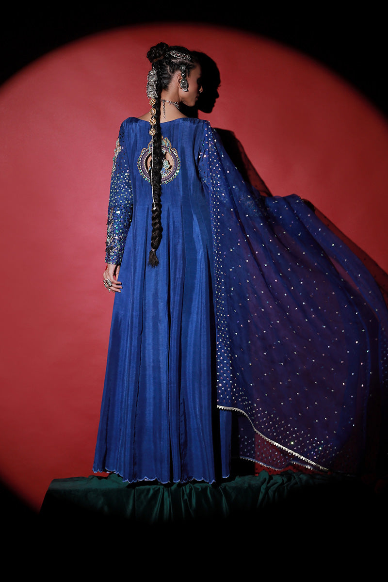 Wardha Saleem | Meeram Festive Formals | Neel -  Wardha Saleem Ladies Clothes - Original Designer Dress - House of Maryam