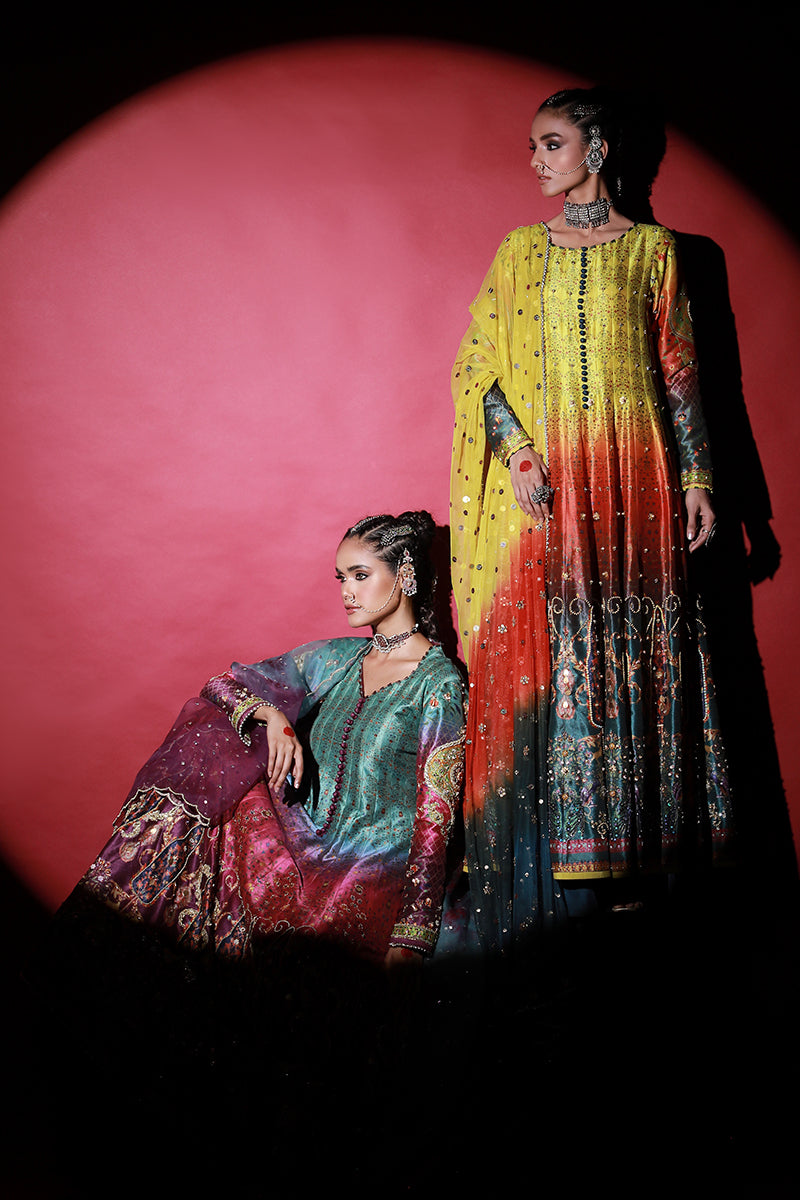 Wardha Saleem | Meeram Festive Formals | Satrangi -  Wardha Saleem Ladies Clothes - Original Designer Dress - House of Maryam