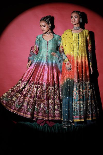 Wardha Saleem | Meeram Festive Formals | Satrangi -  Wardha Saleem Ladies Clothes - Original Designer Dress - House of Maryam