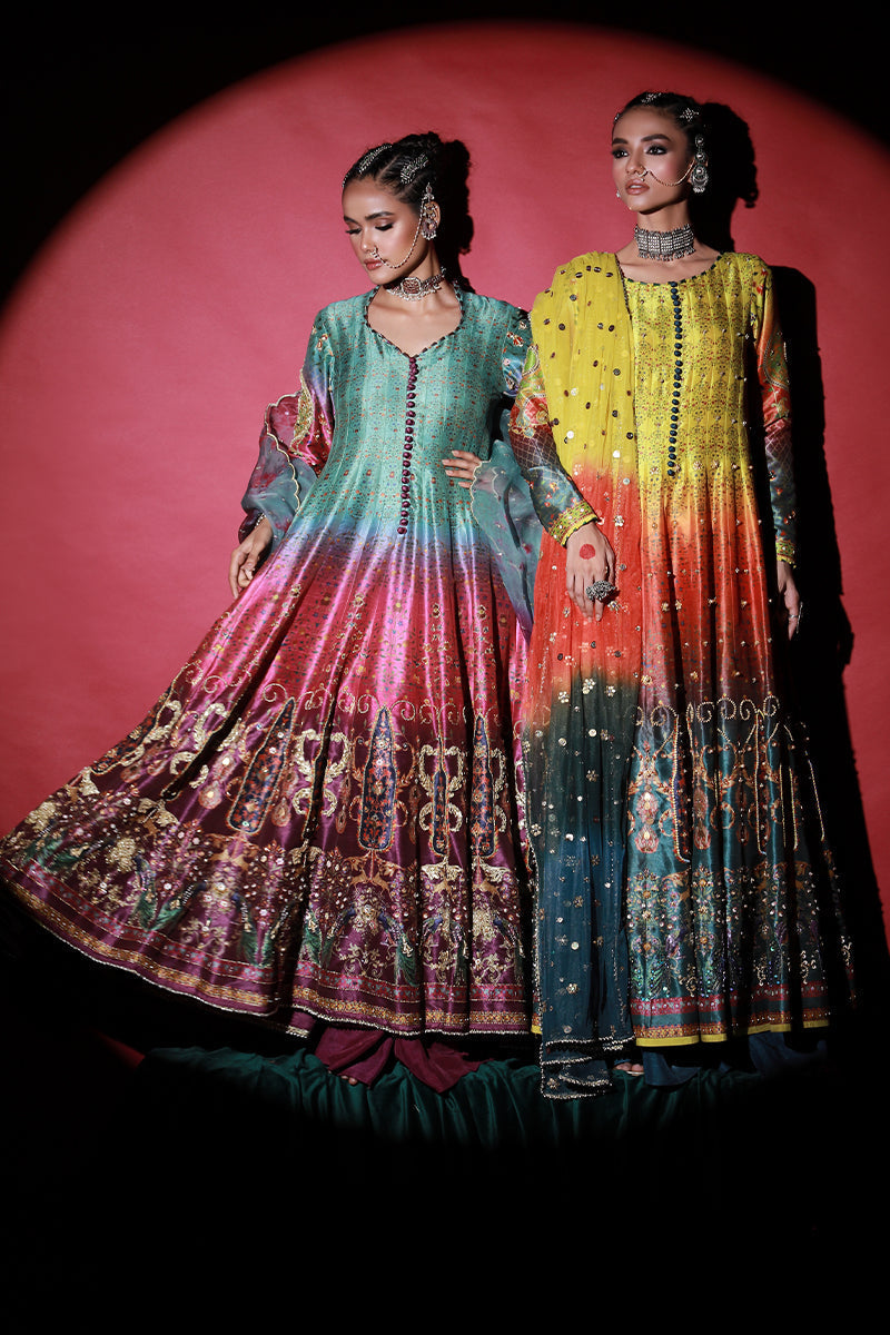 Wardha Saleem | Meeram Festive Formals | Satrangi -  Wardha Saleem Ladies Clothes - Original Designer Dress - House of Maryam