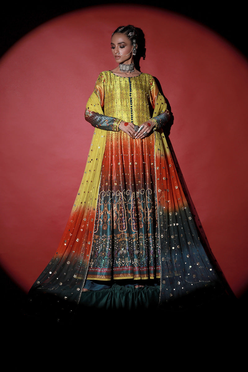 Wardha Saleem | Meeram Festive Formals | Satrangi -  Wardha Saleem Ladies Clothes - Original Designer Dress - House of Maryam