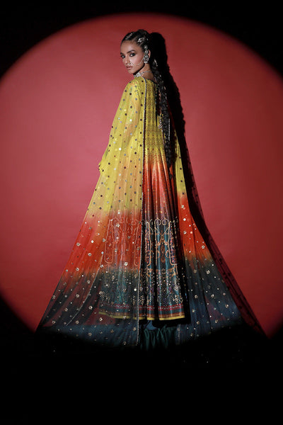 Wardha Saleem | Meeram Festive Formals | Satrangi -  Wardha Saleem Ladies Clothes - Original Designer Dress - House of Maryam