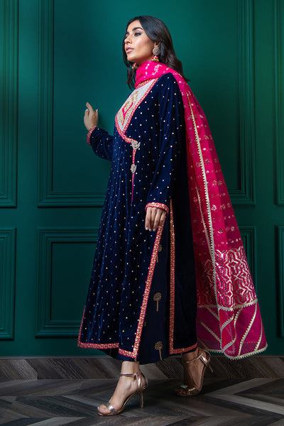 Wardha Saleem | Velvets Winter Fall 24 |  Shalimar -  Wardha Saleem Ladies Clothes - Original Designer Dress - House of Maryam