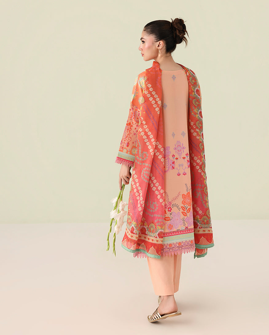 Roheenaz | Rosette Lawn | Warm Horizon-2