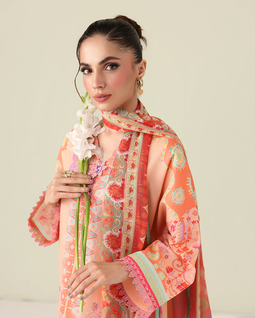 Roheenaz | Rosette Lawn | Warm Horizon, image 4