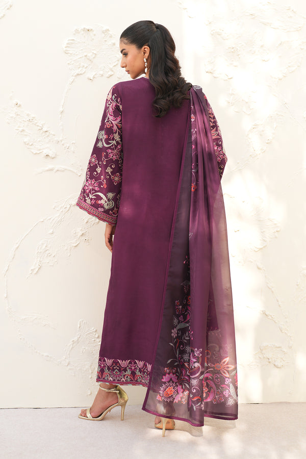 Baroque | Formals Collection | EMBROIDERED RAW SILK UF-4382, image 2