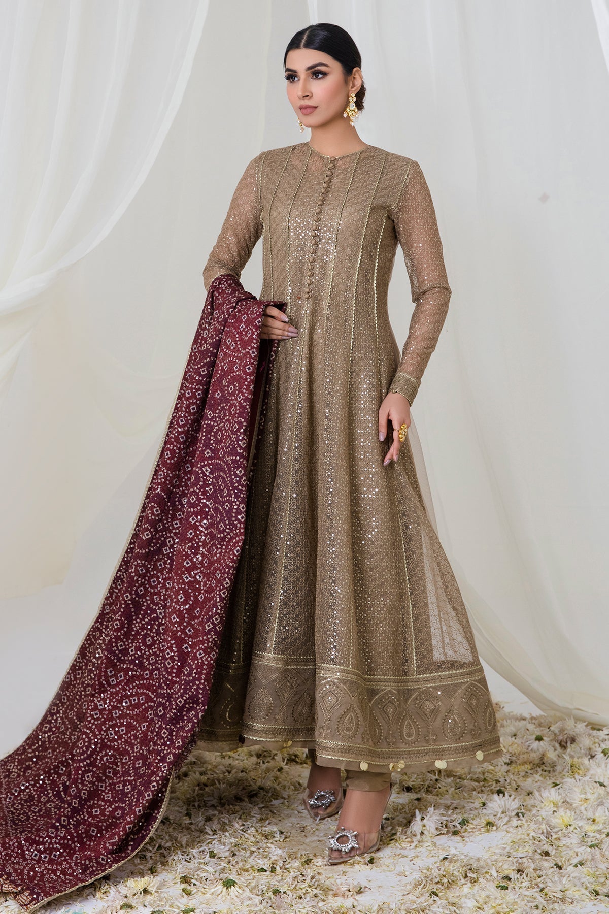 Jazmin | Embroidered Collection | HAZEL HYPE -  Jazmin Luxury - Original Designer Dress - House of Maryam