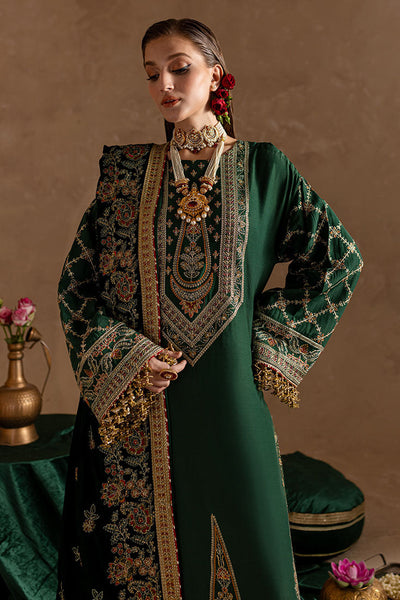 Marjjan | De Rose Velvet | MRV-11 (GREEN) -  Marjjan Ladies Clothes - Original Designer Dress - House of Maryam