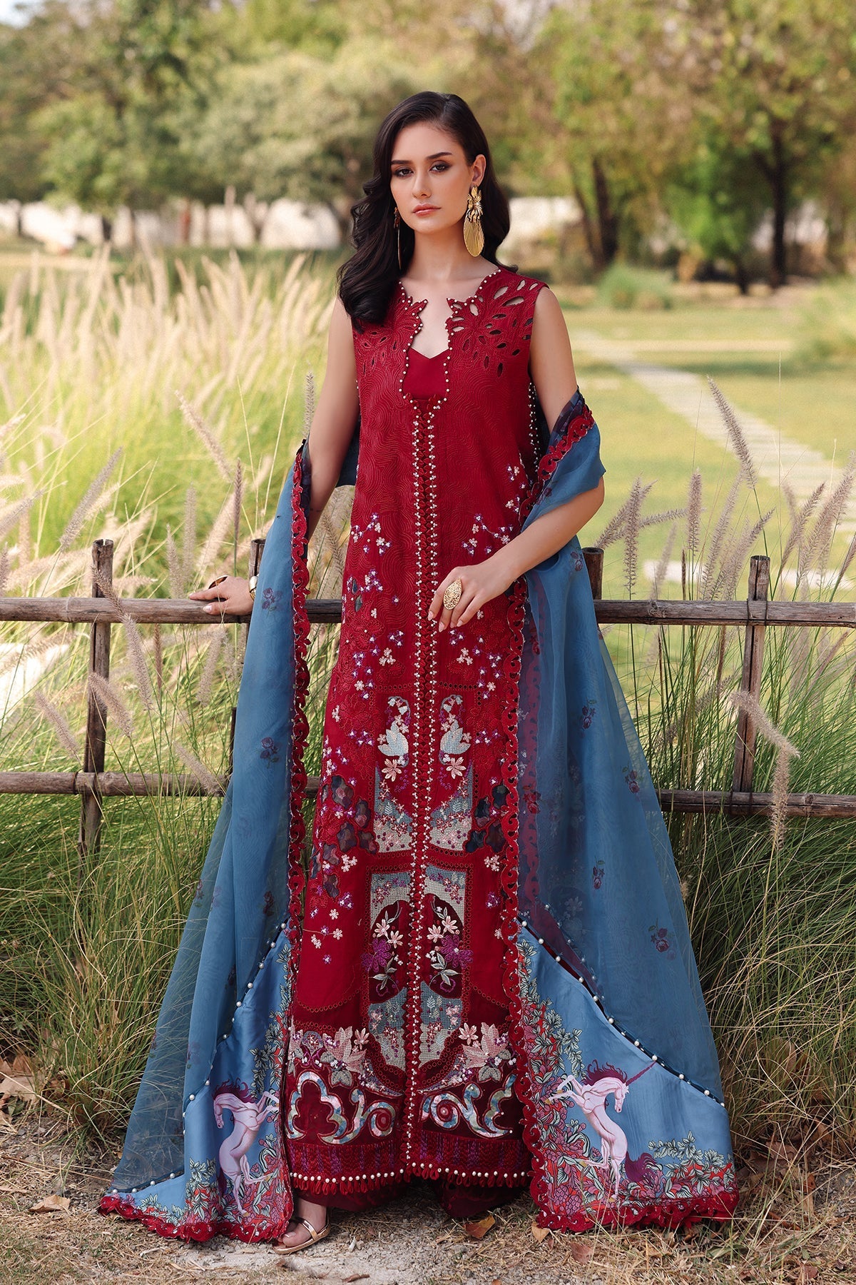 Afrozeh | Lawn 25 | Glacis -  Afrozeh Ladies Clothes - Original Designer Dress - House of Maryam