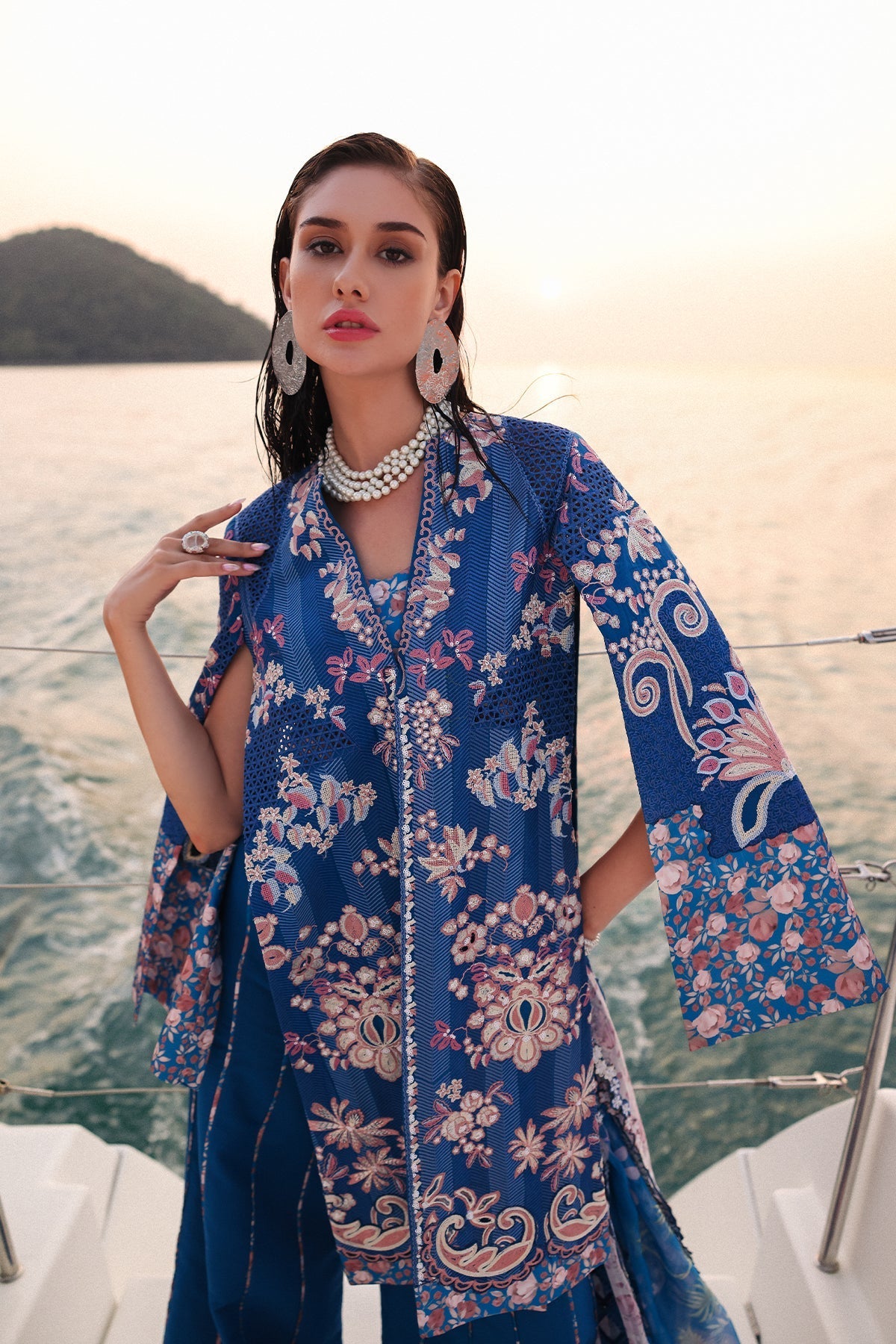 Afrozeh | Lawn 25 | Eclipse -  Afrozeh Ladies Clothes - Original Designer Dress - House of Maryam