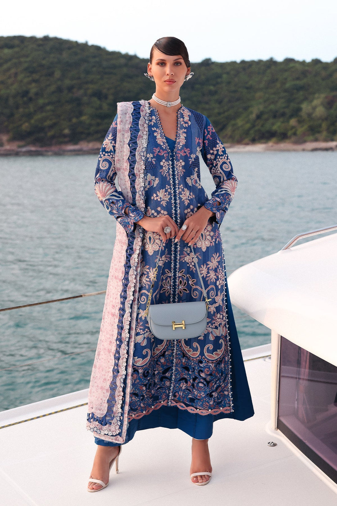 Afrozeh | Lawn 25 | Eclipse -  Afrozeh Ladies Clothes -  House of Maryam