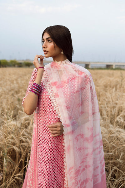 Afrozeh Khwaab pink lawn shirt and sharara, photo 3