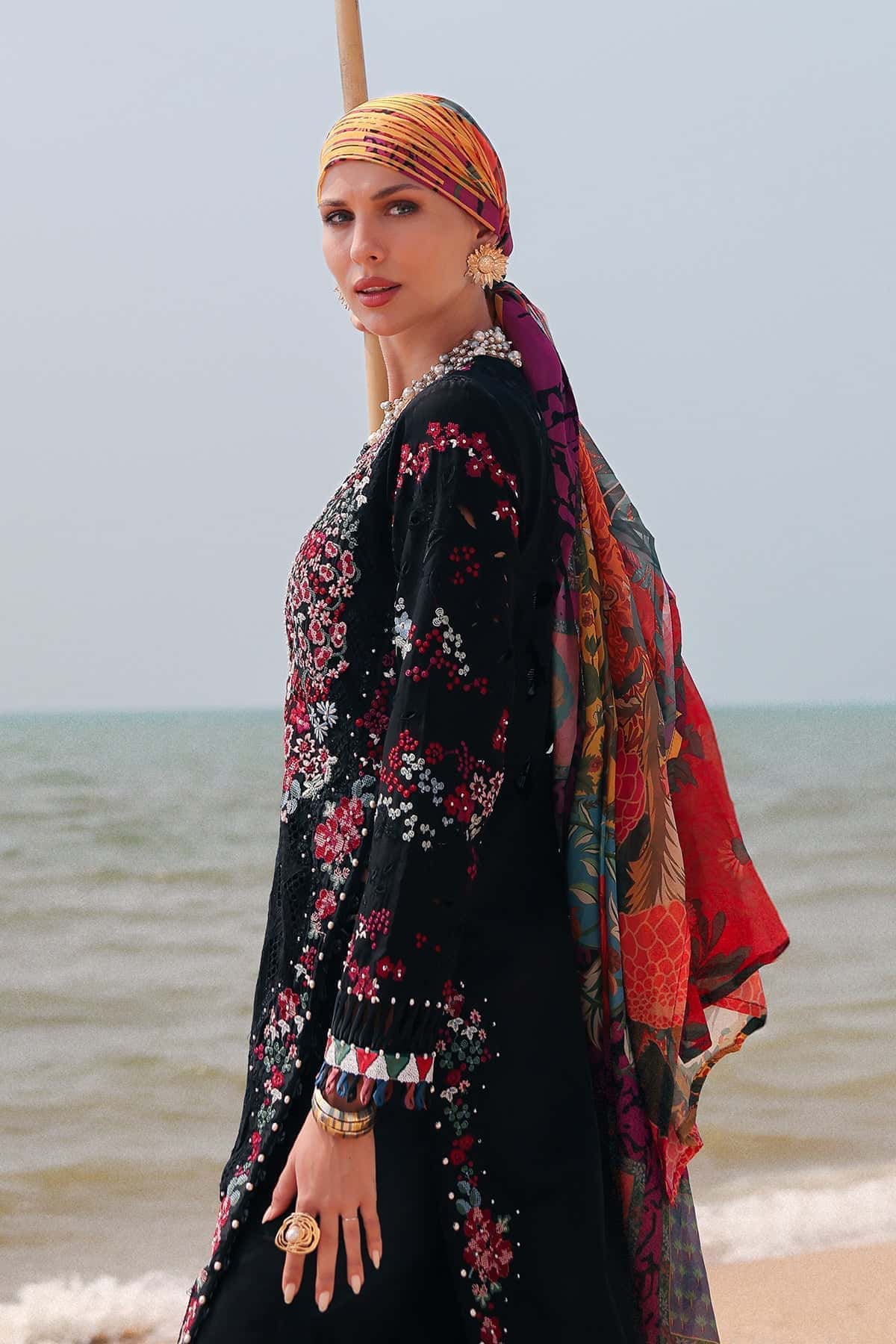 Afrozeh | Lawn 25 | Elva -  Afrozeh Ladies Clothes - Original Designer Dress - House of Maryam