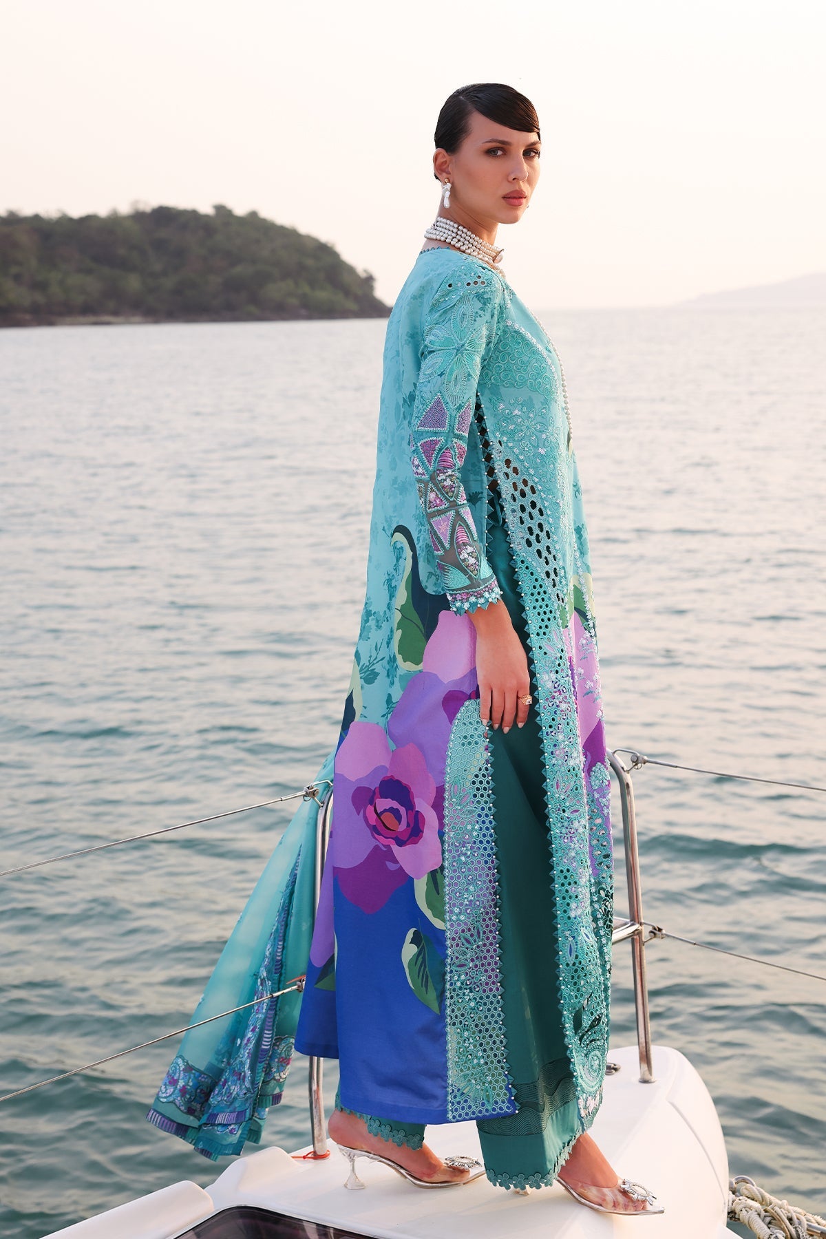 Afrozeh | Lawn 25 | Sovana -  Afrozeh Ladies Clothes -  House of Maryam