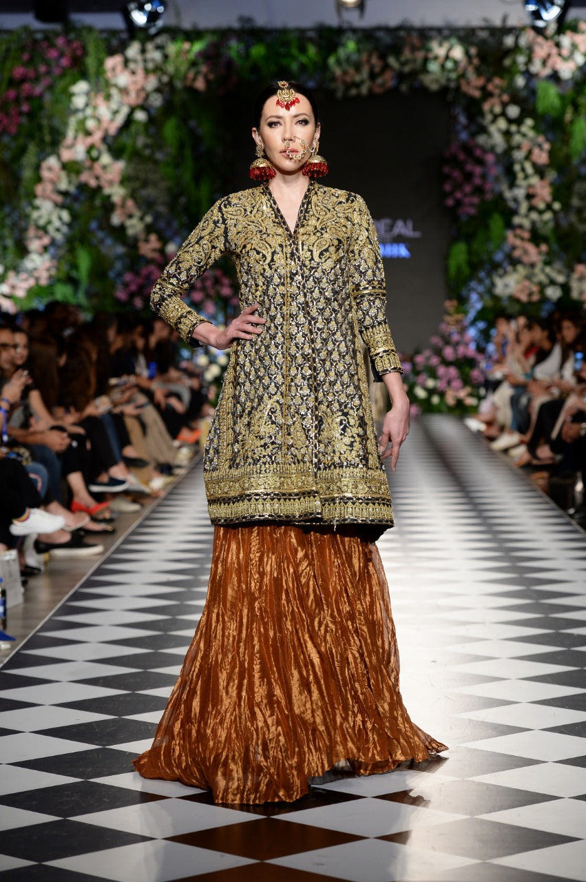 Nida Azwer | Bridals | Rb18-Fo-S-30 -  Nida Azwer Bridals - Original Designer Dress - House of Maryam