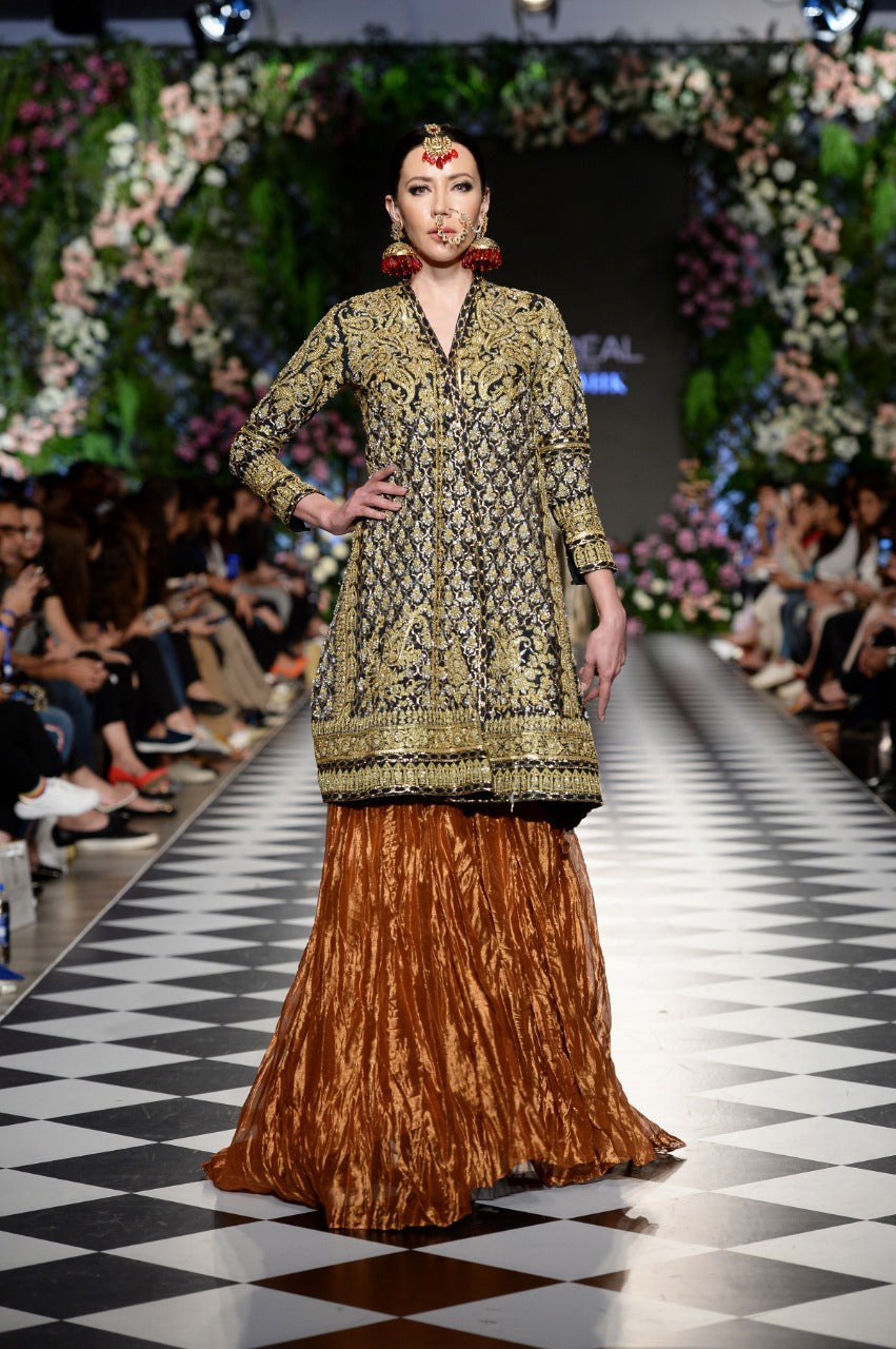 Nida Azwer | Bridals | Rb18-Fo-S-30 -  Nida Azwer Bridals - Original Designer Dress - House of Maryam
