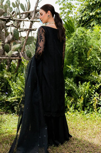 Maryum N Maria | Sorina Luxury Chiffon 23 | Raven (MW23-507) -  Maryum N Maria Formal - Original Designer Dress - House of Maryam