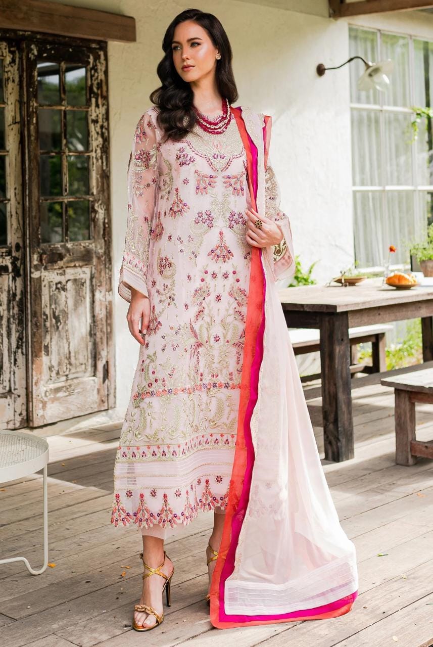 Maryum N Maria | Sorina Luxury Chiffon 23 | Potpurri (MW23-501) -  Maryum N Maria Formal - Original Designer Dress - House of Maryam