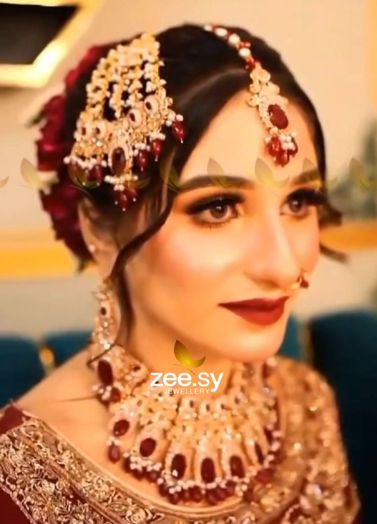 Aroob's Bridal Set -  Zeesy Bridal Set - Original Designer Dress - House of Maryam