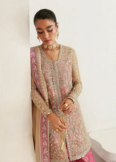 Suffuse Hiraeth gold short shirt and sharara, photo 5