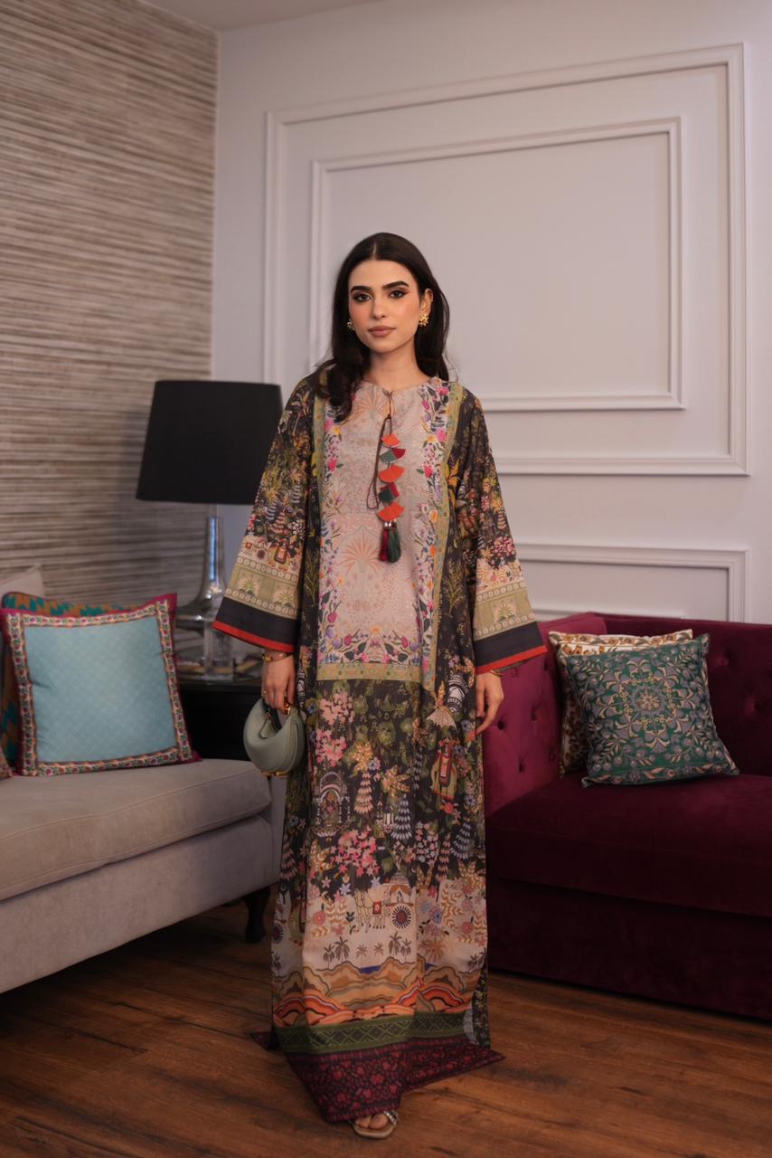 Muntaha | Luxury Kaftans | Zarvaan-4