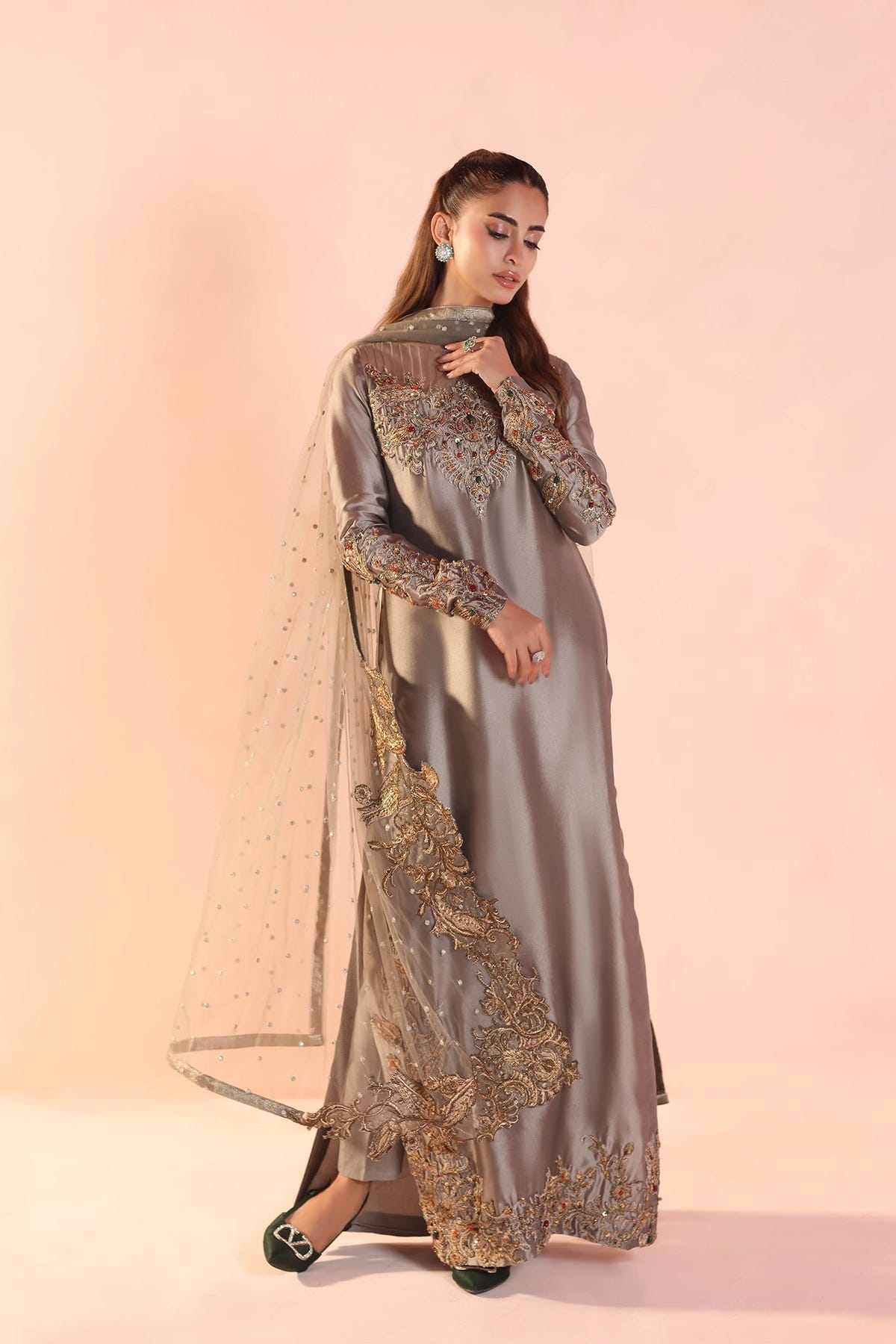 Musferah Saad | Eterna Formals | Whispers of Opulence