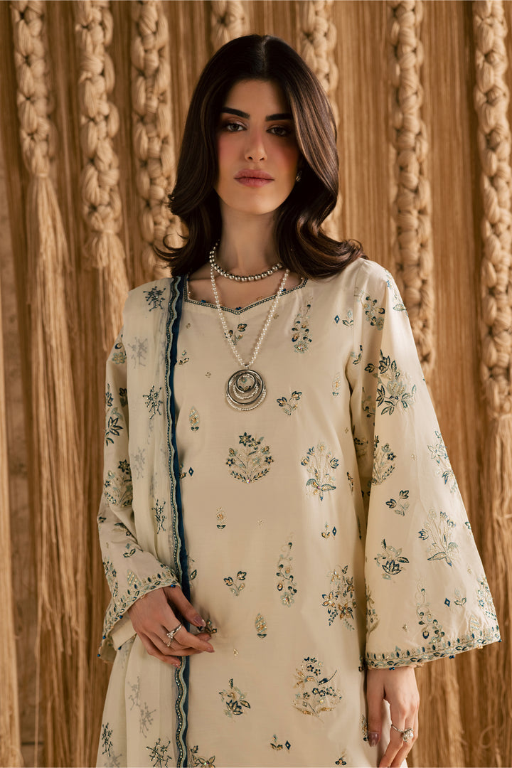 Batik | Winter 25 | White Sky-4