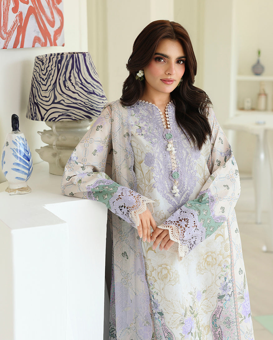Roheenaz | Petals in Print | White Camellia-3