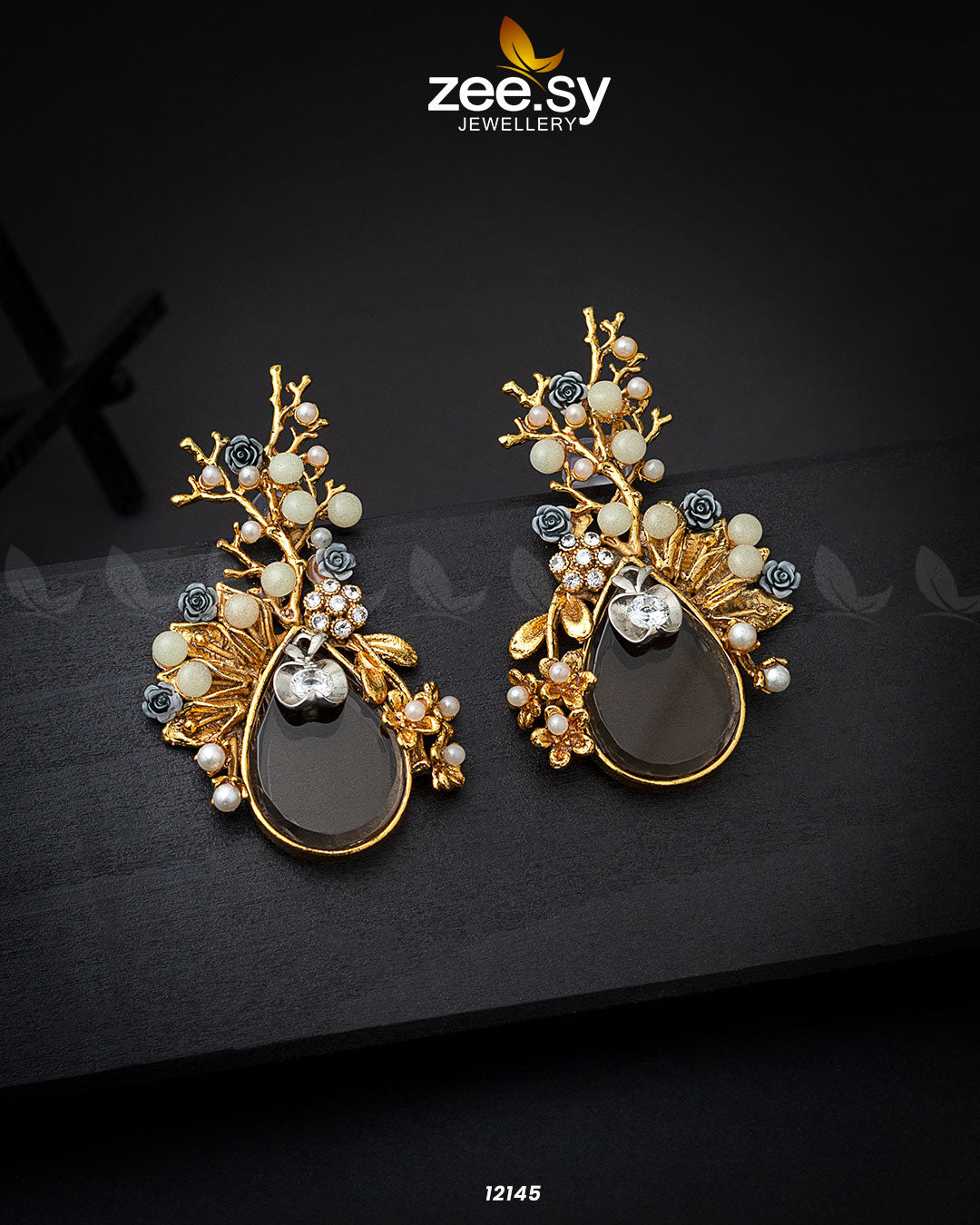 Willow Earrings -  Zeesy Earrings - Original Designer Dress - House of Maryam