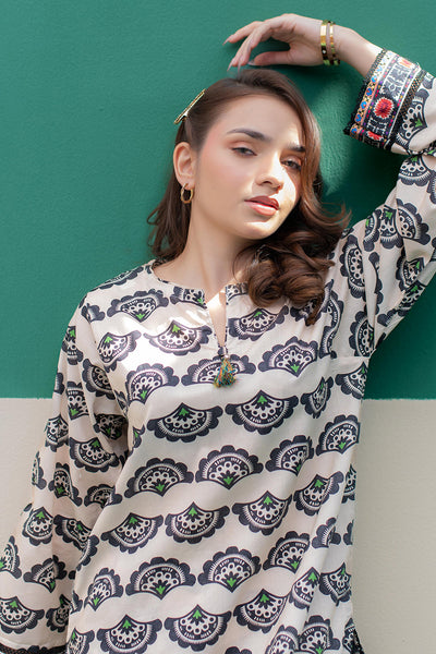 Zellbury | Summer Pret | Kurta Trouser - 2809 -  Zellbury Women Essential Pret - Original Designer Dress - House of Maryam